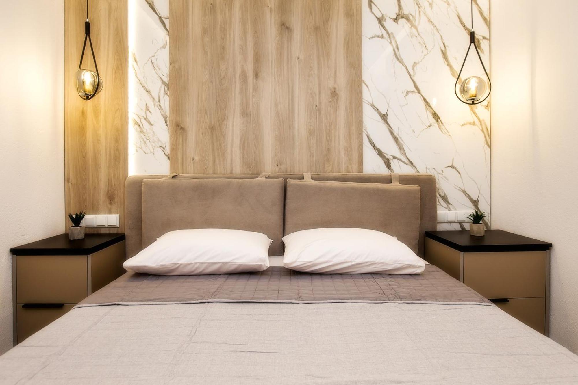 Aigli Skala Maries Deluxe Apartment สกาลา มาริออน ภายนอก รูปภาพ