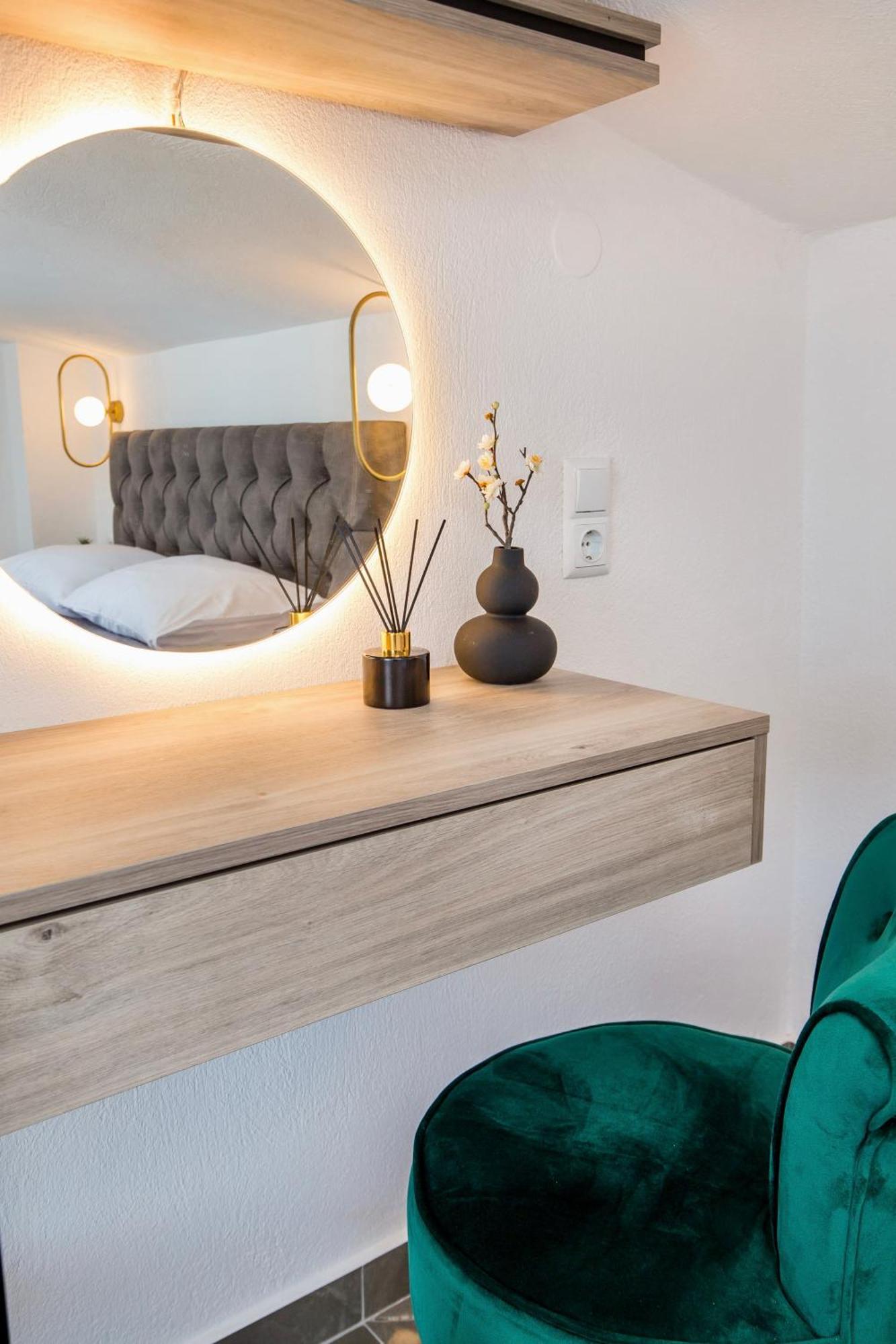 Aigli Skala Maries Deluxe Apartment สกาลา มาริออน ภายนอก รูปภาพ