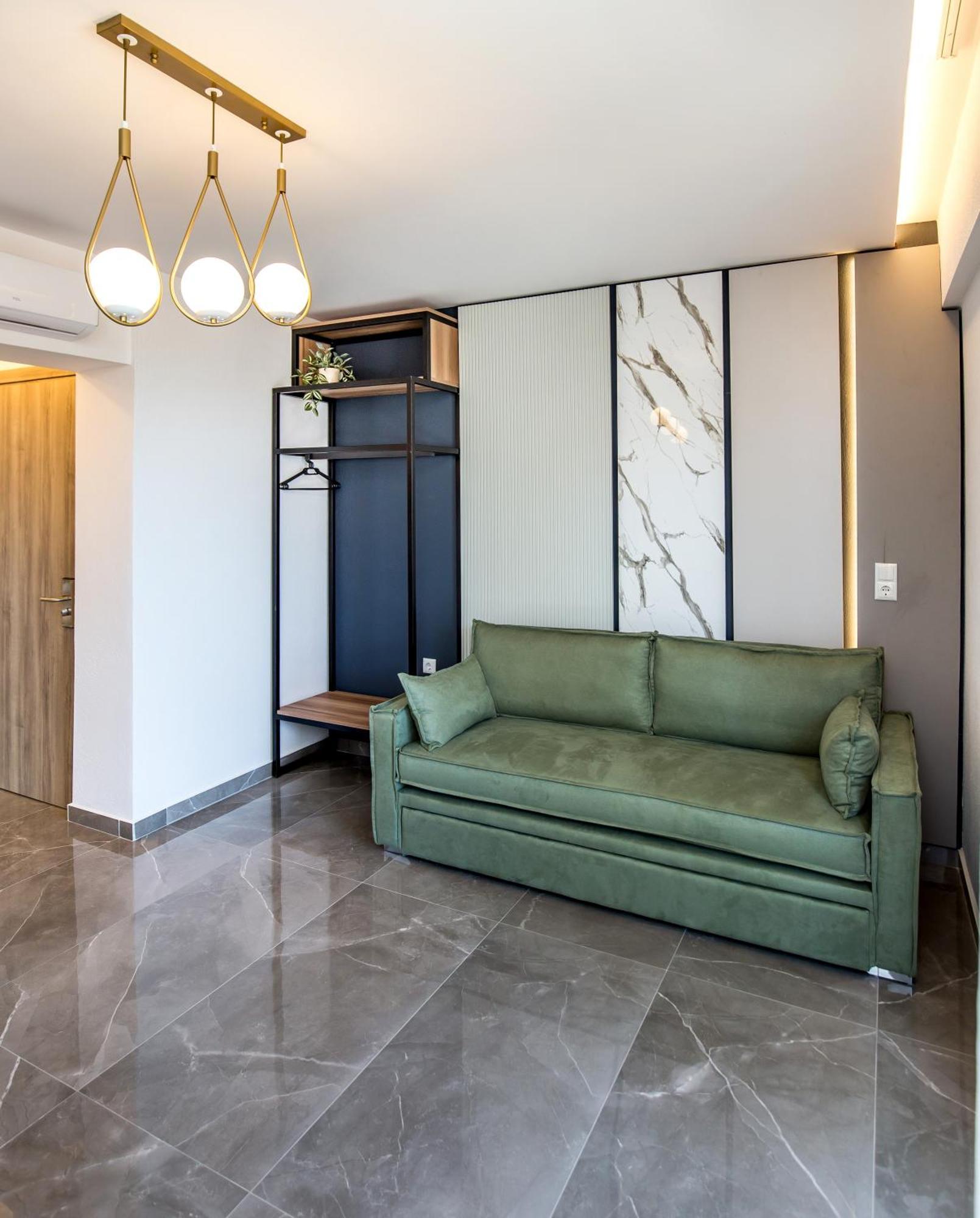Aigli Skala Maries Deluxe Apartment สกาลา มาริออน ภายนอก รูปภาพ