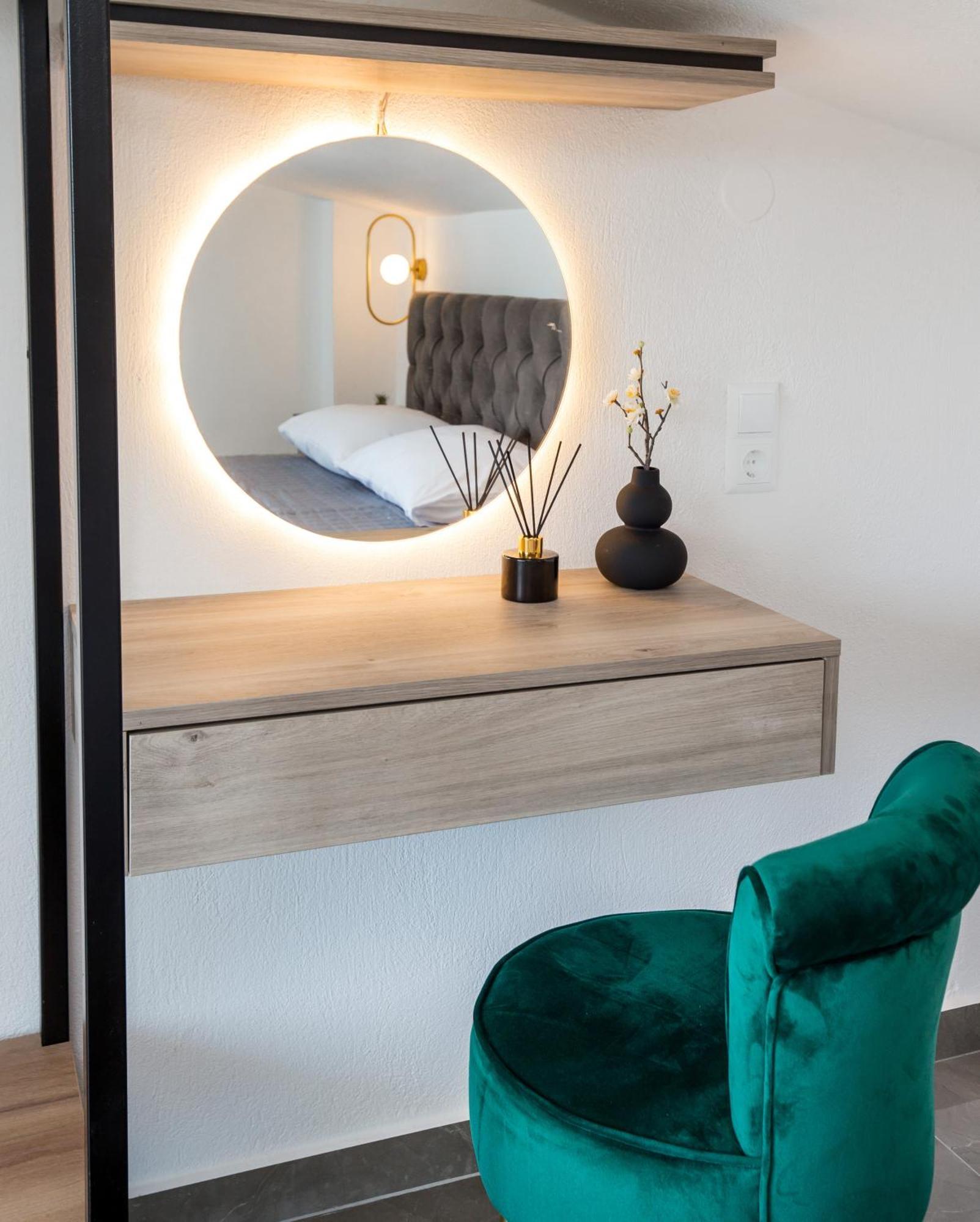 Aigli Skala Maries Deluxe Apartment สกาลา มาริออน ภายนอก รูปภาพ